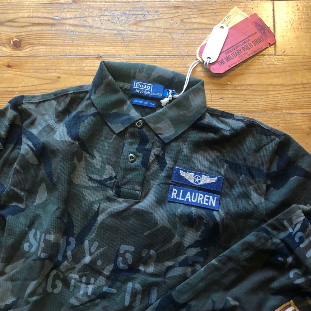 Limited Edition Ralph Lauren Camouflage Polo